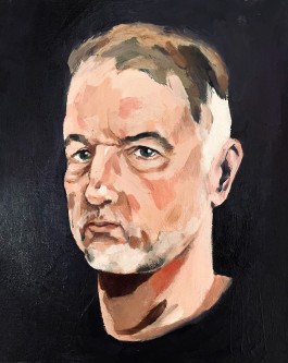 selfportrait in oil