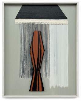 Curtain in front of curtains